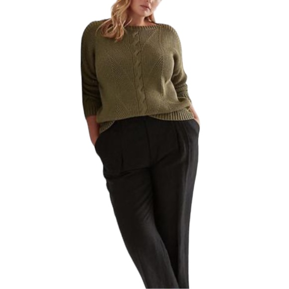 NWT Ralph Lauren Cable-Knit Cotton-Blend Sweater - Picture 8 of 14